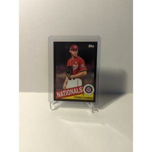 2020 Topps Series 2 35th Anniversary Stephen Strasburg Black #241/299